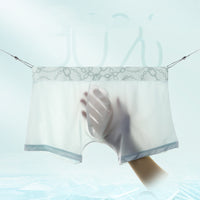 Youth Mid-waist  Four-corner Summer Ultra-thin