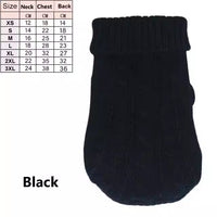 Knitted pet clothing for hairless cats