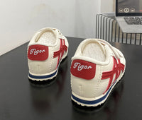 Baby Canvas Running Shoes, Spring & Autumn New Arrivals, Boys & Girls Sneakers, Toddler White Casual Shoes, Infant Soft Sole First Walking Shoes