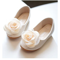 Korean Style Girl Flower PU Leather Shoes