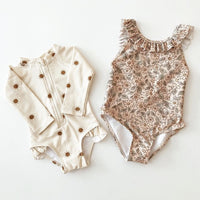 Siamese Baby Backless Princess Lovely Hot Spring Bathing Suit