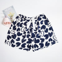 Women's Cotton Silk Shorts Plus Size Homewear Beach Pants