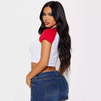 Summer New Short American Innerwear Short Sleeve Casual Women's Versatile T-shirt