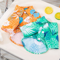 Pet Beach Leaf Shirt Hawaii