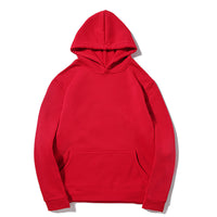 Short-sleeve Unisex Hoodie Pullover Jacket Solid Color
