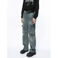 Men's Casual Design Street Washed Jeans