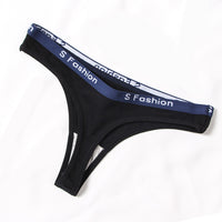 Solid Color Sexy Seamless Briefs Ladies Low Waist