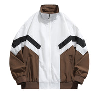 Suit Boys Sports Stand Collar Stitching Teenagers