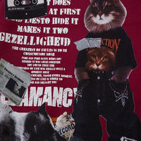Hip Hop Animal Cat Print Sweater