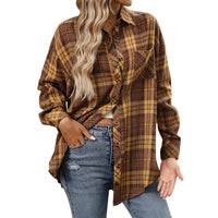 Women's Long Sleeve Retro Versatile Hong Kong Style Stylish Shirt