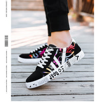 Camouflage Men's Canvas Shoes Korean Style Trendy Casual