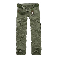 Men's Overalls With Multiple Pockets Loose And Wear-resistant Casual