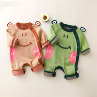 Infant Cotton Yarn Knitted Romper