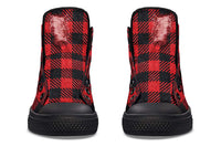 Printed Couple High-top Canvas Shoes