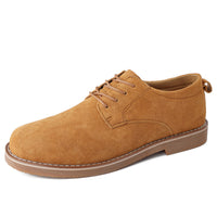 Plus Size Leather Casual Low-top Work Shoes