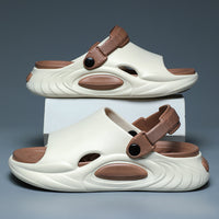 New Summer Men's Sandals Non-slip Deodorant Platform