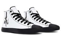 Printed Couple High-top Canvas Shoes