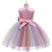 New Bowknot Children's Princess Dress Mesh