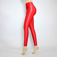 High Waist Women's Outer Wear High Elastic Cropped Leggings Yoga Exercise