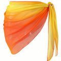 Beach Apron With A Gradient Color Design In Multiple Colors