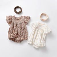 Summer New Style Lace Triangle Romper Girl