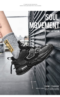 Couple Shoes Versatile Mesh Casual Reflective Men's Shoes