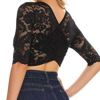 Popular Base Lace Small Shirt Top