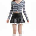 Leopard Print Thin Underwear Mesh Breathable Suit