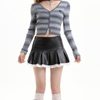 Leopard Print Thin Underwear Mesh Breathable Suit