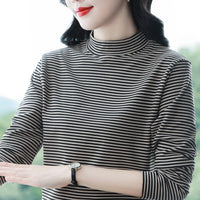 Women's AutumnWinter New Inner-Layer Warm Long-Sleeve Top