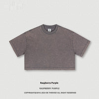 Collar Sweater Workout Top T-shirt And Short Sleeve
