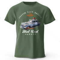 Car Club Patch Print Unisex T-shirt