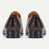Pointed-toe Four-season Men's Business Casual Leather Shoes