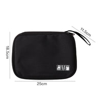 Digital Accessories Storage Bag Portable Double-layer Protective Case