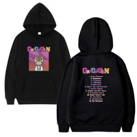 Popular Bear Letter Print Casual Hoodie Sweater