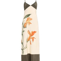 Women's V-neck Loose-fit Slip Dress