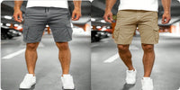 Fashion Personality Men's New Woven Five-point Pants