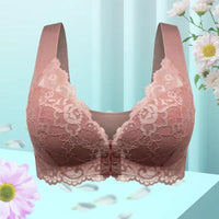 Beauty Back Front Buckle Vest Bra