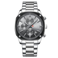 Six-hand Waterproof Business Mens Watch With A Calendar