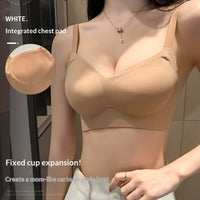 Extended-cup Non-adjustable Bra For Women With Smaller Busts Enhances And Lifts The Cleavage
