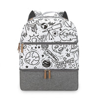 Mother And Child Travel Mummy Bag Outdoor Dining Baby Insulated Backpack