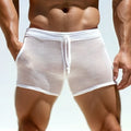 Plus Size Men's Sexy Lacing Home Casual And Comfortable Fitness Shorts