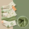 Cartoon Boys And Girls Winter Thickened Cotton Socks In The Tube