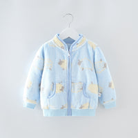 Children's Flannel Western Style Top Coat