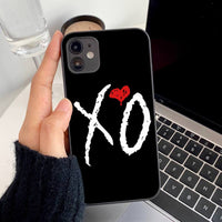 European And American Tempered Glass Mobile Phone Case