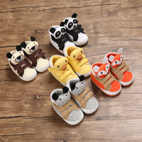 Soft Sole Cartoon Middle Top Toddler Shoes
