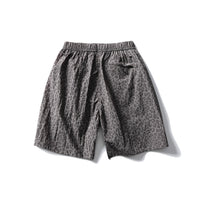 Summer Loose Leopard Print Shorts Men