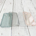 Stepless HD Transparent Tempered Glass Phone Case