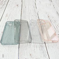Stepless HD Transparent Tempered Glass Phone Case