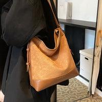 Casual Retro Suede Large Capacity Bag Women's All-match
